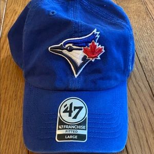Toronto Blue Jays Fitted Hat, Size L 47 Brand